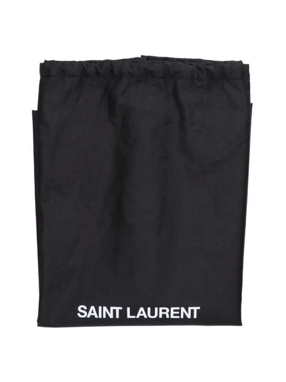 Saint Laurent Paris Silk Tech Canvas Embossed Logo Wide Puffer Tote